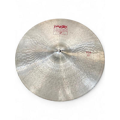 Used Paiste 20in 2002 Ride Cymbal