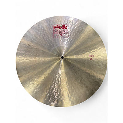 Used Paiste 20in 2002 Ride Cymbal