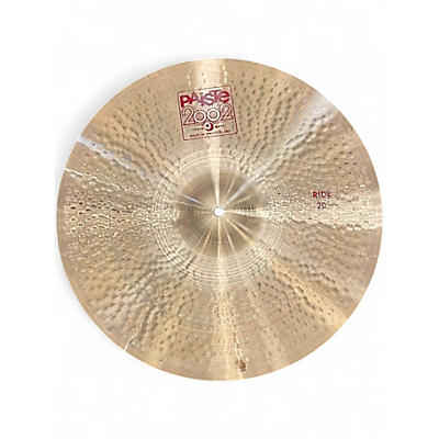 Used Paiste 20in 2002 Ride Cymbal