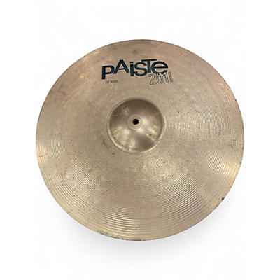 Used Paiste 20in 201 Bronze 20" Ride Cymbal