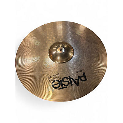 Used Paiste 20in 201 Bronze Cymbal