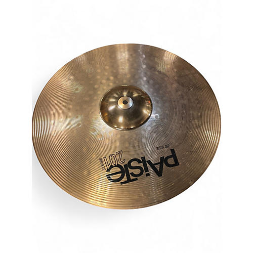 Used Paiste 20in 201 Bronze Cymbal 40