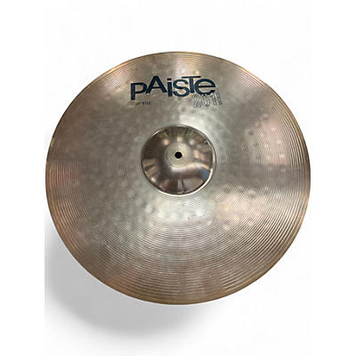 Used Paiste 20in 201 Bronze Cymbal