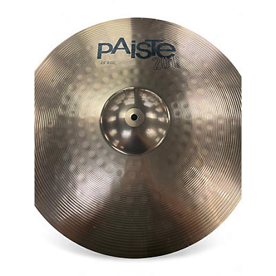 Used Paiste 20in 201 bronze universal Cymbal