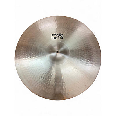 Used Paiste 20in 20IN CRASH RIDE Cymbal