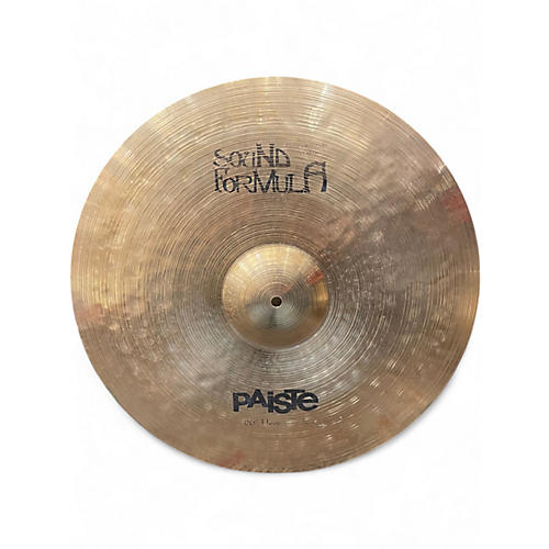 Used Paiste 20in 20in Sound Formula Heavy Ride Cymbal Cymbal 40