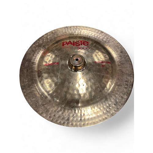 Used Paiste 20in 3000 Reflector China Type Cymbal 40