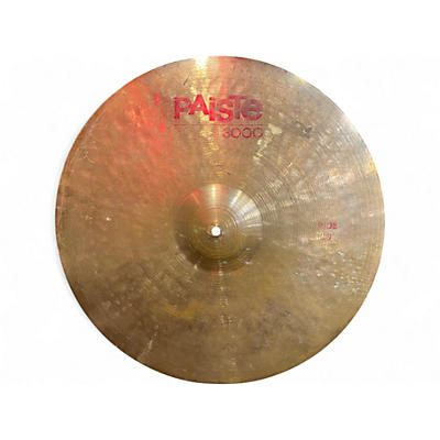Used Paiste 20in 3000 Ride Cymbal