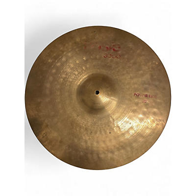 Used Paiste 20in 3000 power ride Cymbal