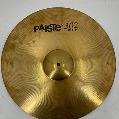 Paiste Used Paiste 20in 302 Ride Cymbal