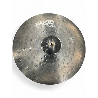 Used Paiste 20in 400 Color Sound Power Ride Cymbal