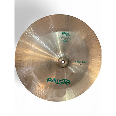 Used Paiste 20in 505 Cymbal