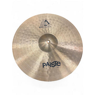 Used Paiste 20in 802 BRILLIANT Cymbal
