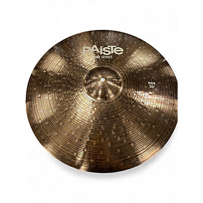 Used Paiste 20in 900 Series Ride Cymbal