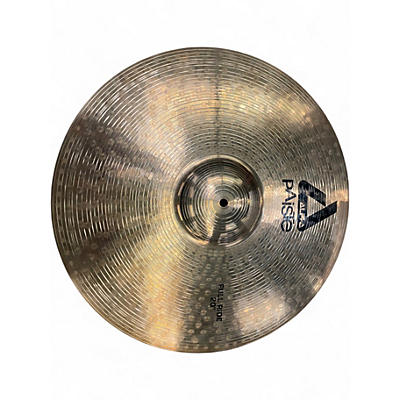 Used Paiste 20in ALPHA FULL RIDE Cymbal