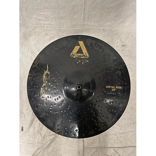 Paiste Used Paiste 20in ALPHA JOEY JORDISON ALPHA METAL RIDE Cymbal 40