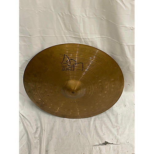 Paiste Used Paiste 20in Alpha Full Ride Cymbal 40