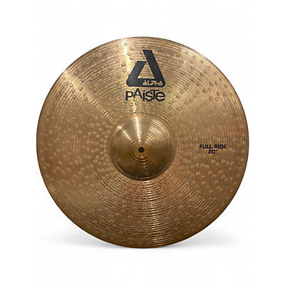 Used Paiste 20in Alpha Full Ride Cymbal