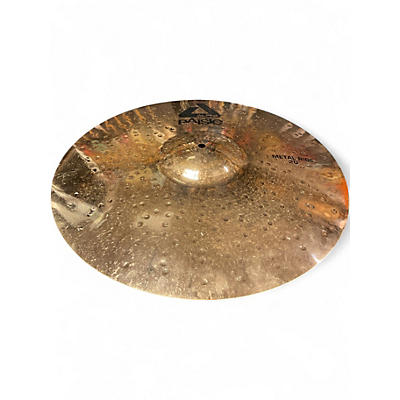 Used Paiste 20in Alpha Metal Ride Brilliant Cymbal