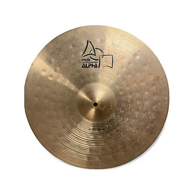 Used Paiste 20in Alpha Power Ride Cymbal
