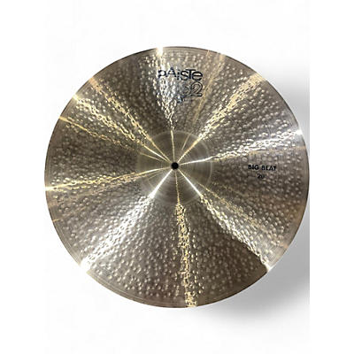 Paiste Used Paiste 20in Big Beat Crash Cymbal Cymbal