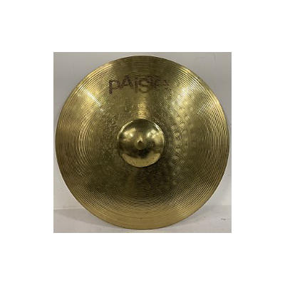 Used  Paiste 20in Brass101