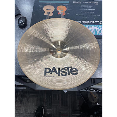 Used Paiste 20in Bright Ride Cymbal