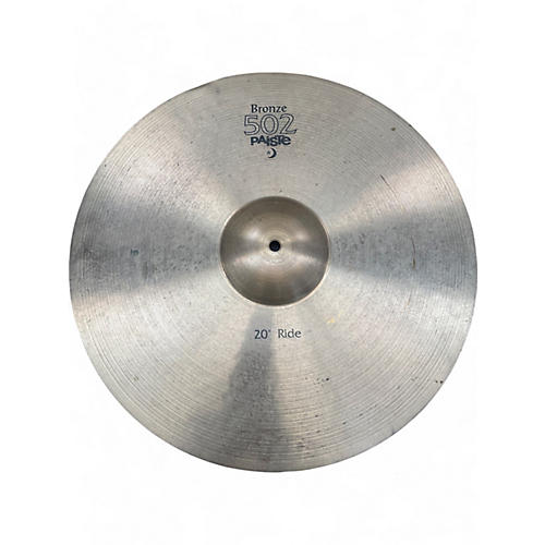 Paiste Used Paiste 20in Bronze 502 Ride Cymbal 40