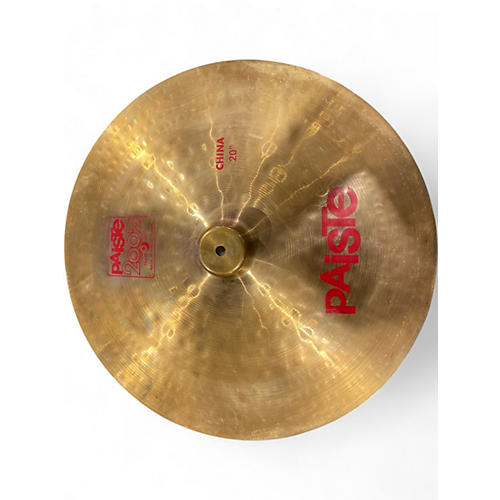 Used Paiste 20in China Cymbal 40