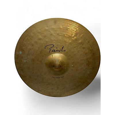 Paiste Used Paiste 20in Dry Ride Cymbal