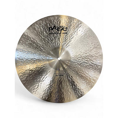 Used Paiste 20in FORMULA MODERN ESSENTIALS RIDE Cymbal