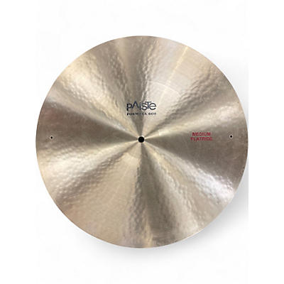 Used Paiste 20in Formula 602 Flat Ride Cymbal