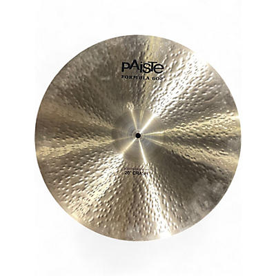 Paiste Used Paiste 20in Formula 602 Modern Essentials Crash Cymbal