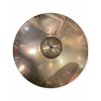Used Paiste 20in Heavy Bell Ride Cymbal