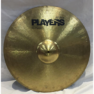 Paiste Used Paiste 20in PLAYERS RIDE Cymbal