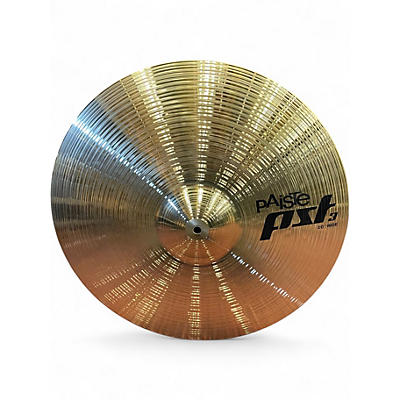 Used Paiste 20in PST3 Crash Ride Cymbal