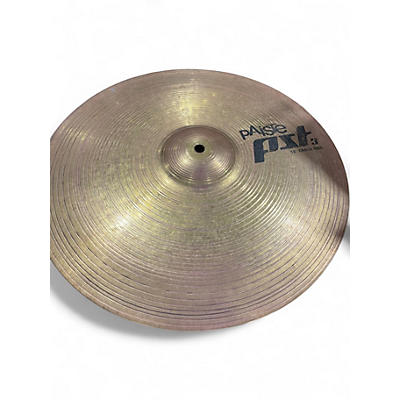 Used Paiste 20in PST3 Crash Ride Cymbal
