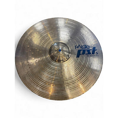 Used Paiste 20in PST5 Crash Ride Cymbal