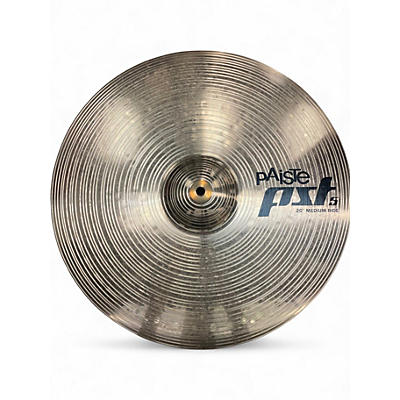 Used Paiste 20in PST5 Medium Ride Cymbal