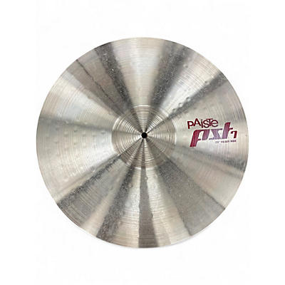 Used Paiste 20in PST7 Heavy Ride Cymbal
