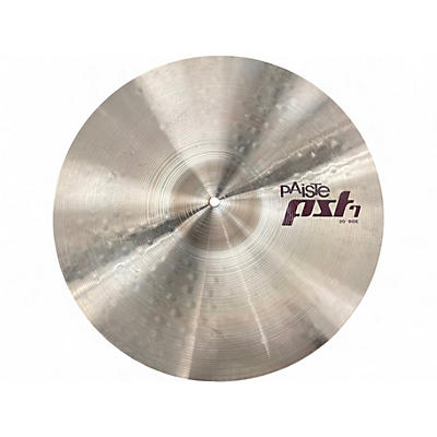 Used Paiste 20in PST7 Ride Cymbal