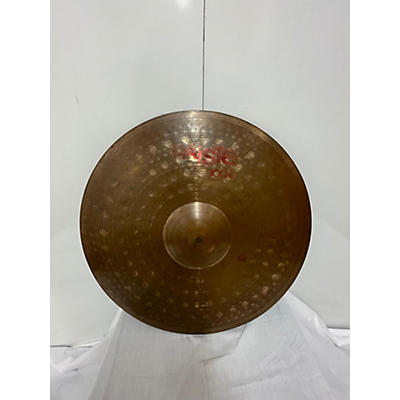 Paiste Used Paiste 20in Power Ride Cymbal