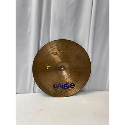 Paiste Used Paiste 20in Power Ride Cymbal