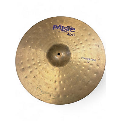 Used Paiste 20in Power Ride Cymbal