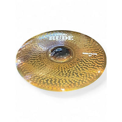 Used Paiste 20in Rude Classic Crash Ride Cymbal