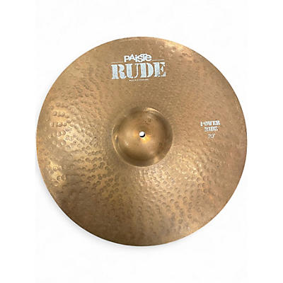 Used Paiste 20in Rude Power Ride Cymbal