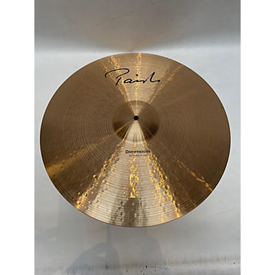 Paiste Used Paiste 20in SIGNATURE DIMENSIONS MEDIUM RIDE Cymbal