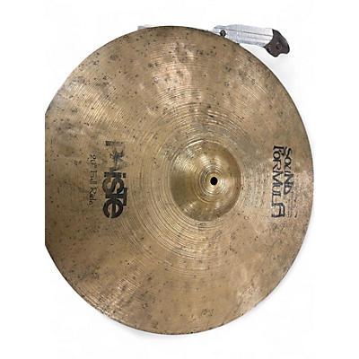 Used Paiste 20in SOUND FORMULA FULL RIDE Cymbal