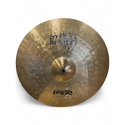 Used Paiste 20in SOUND FORMULA POWER RIDE Cymbal