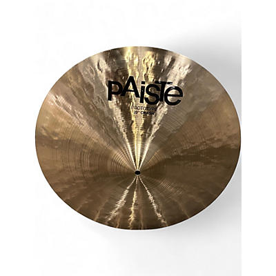 Used Paiste 20in Signature Prototype Crash Cymbal